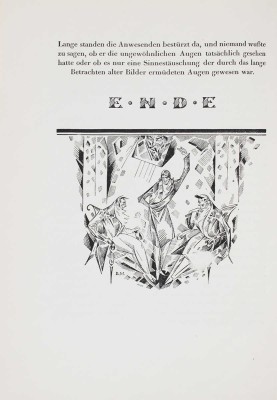 [Гоголь Н.В. Портрет. Повесть /С рис. В. Масютина]. Gogol N.W. Das bildnis. Eine novella. Stuttgart, 1920.